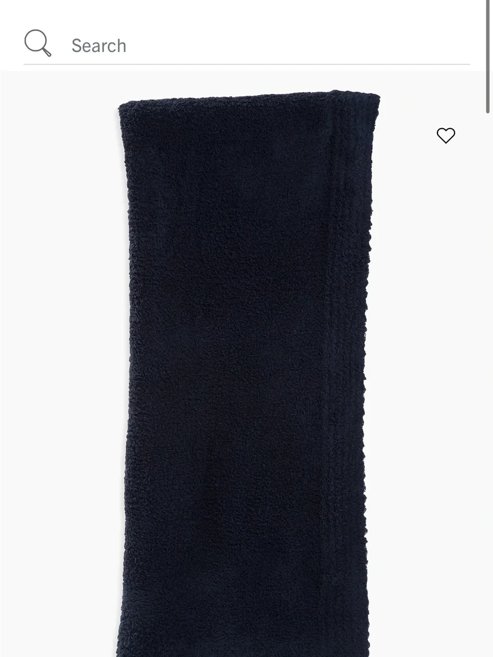 Barefoot dreams NWT indigo cozy throw - 50 by 74